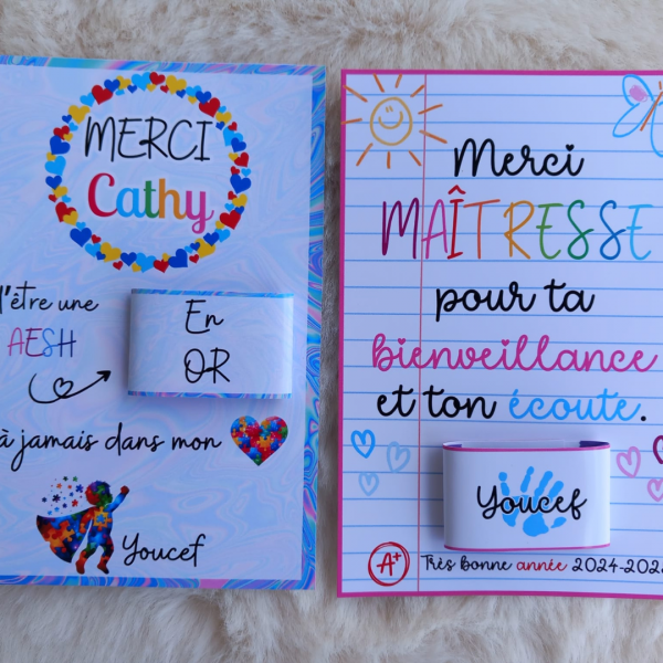 Je remercie ma maîtresse - mon maître d'école – Image 6