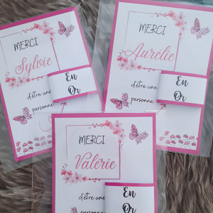 Je remercie ma maîtresse - mon maître d'école